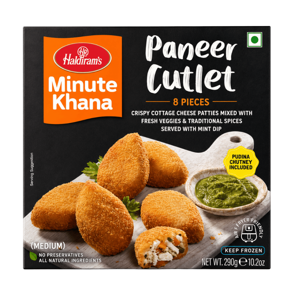 Haldiram's Paneer Cutlet 290 g buy online USA - 1